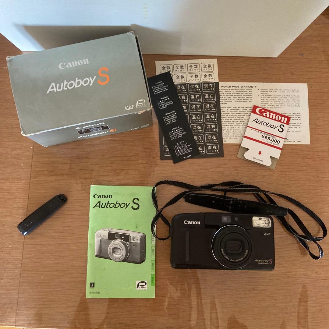 Canon AutoboyS ブラック