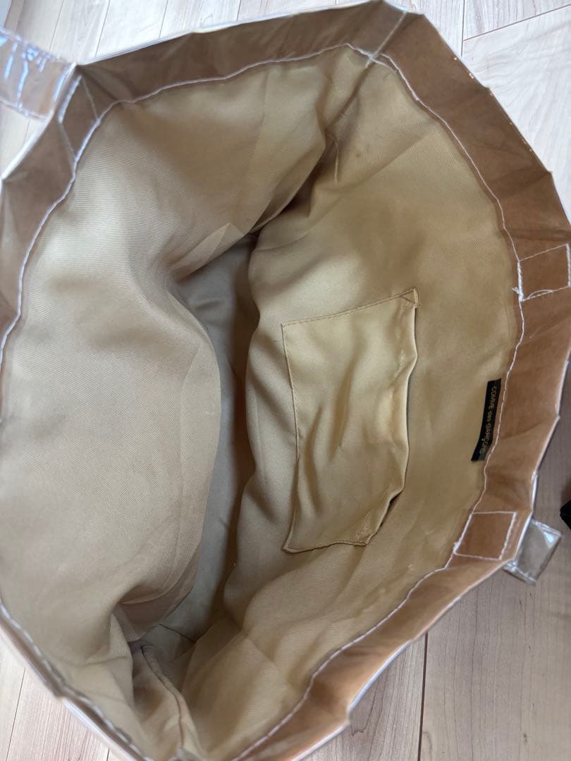 COMME des GARÇONS エコバッグ ブラウン