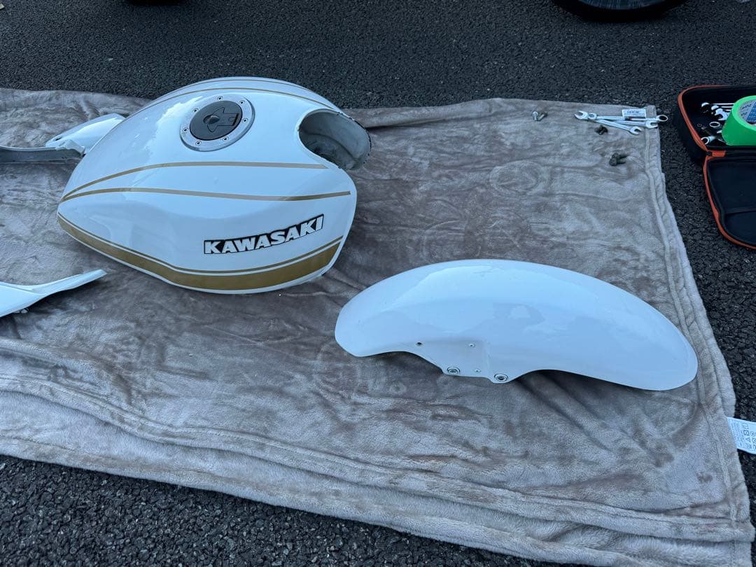 ゼファー400 いろいろ外装セット