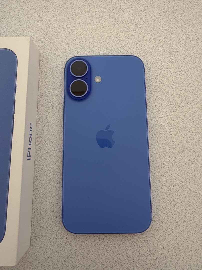 iPhone16 128G SIMフリー ウルトラマリン