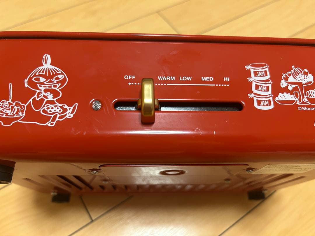 美品BRUNO ホットプレートafternoontea×ムーミンコラボリトルミィ