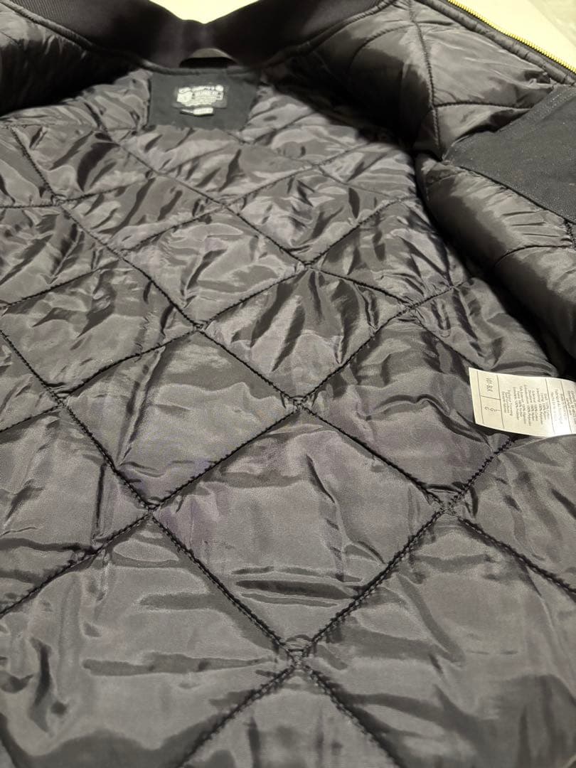 Carhartt カーハート キルティングライナー ワークベスト 黒 L