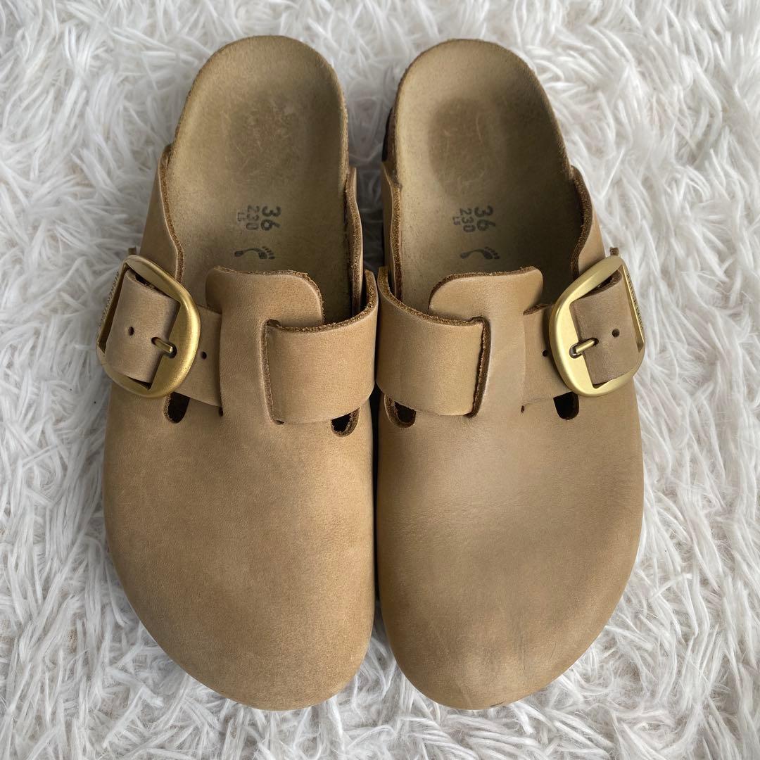ビルケンシュトック　ボストン　サンダル　コンフォート　36 23cm ベージュ