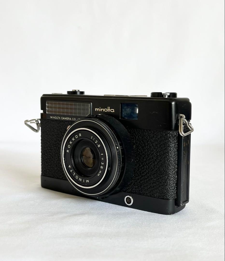 【完動品】Minolta Minoltina-P フィルムカメラ 動作確認済み