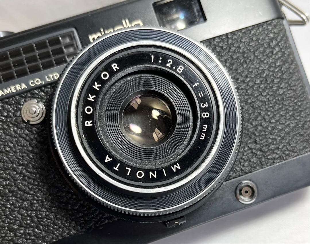 【完動品】Minolta Minoltina-P フィルムカメラ 動作確認済み
