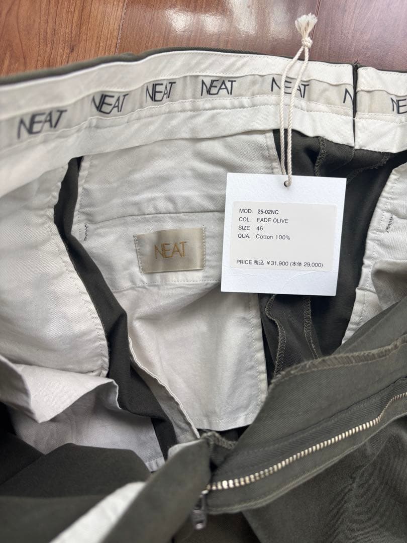 NEAT　NEAT Chino ニートチノ- FADE OLIVE