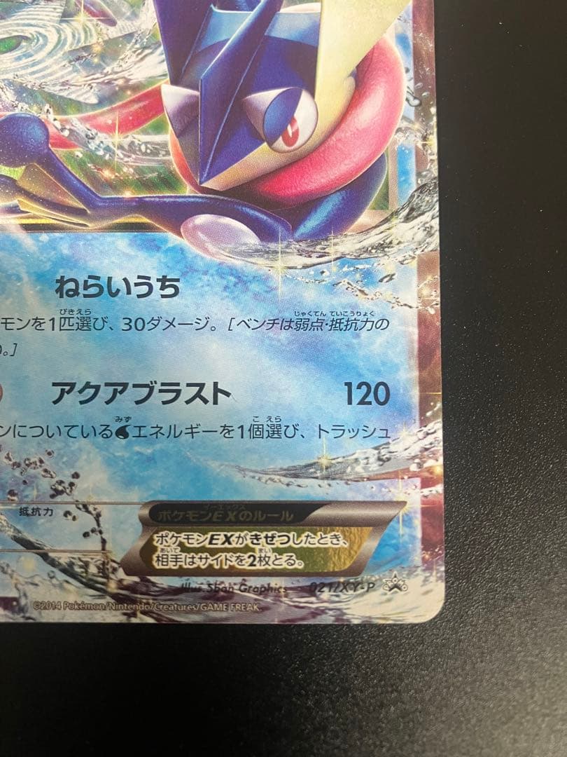 ポケモンカード ゲッコウガEX 021/XY-P ジムプロモ Greninja