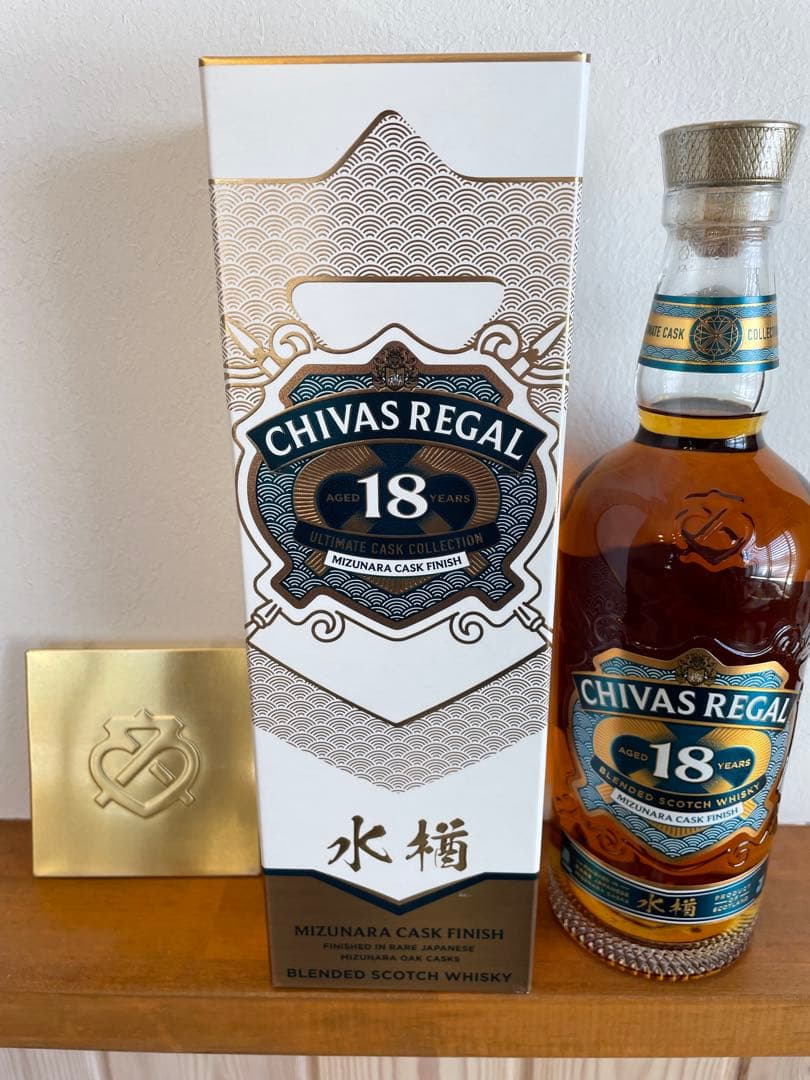 【新品】CHIVAS REGAL18年 MIZUNARA CASK FINISH