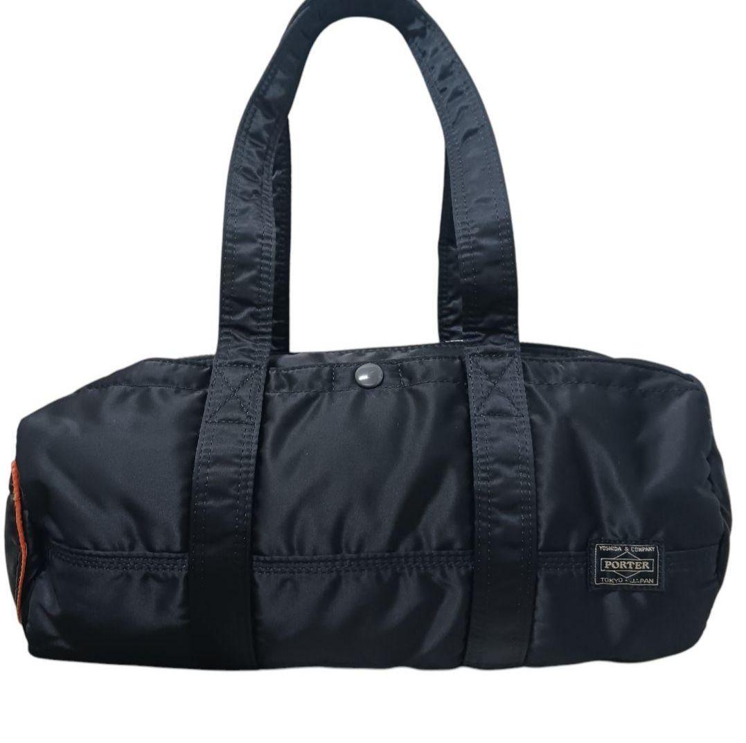 PORTER ポーター タンカー ミニ ボストンバッグ　L サイズ　黒　ドラム型