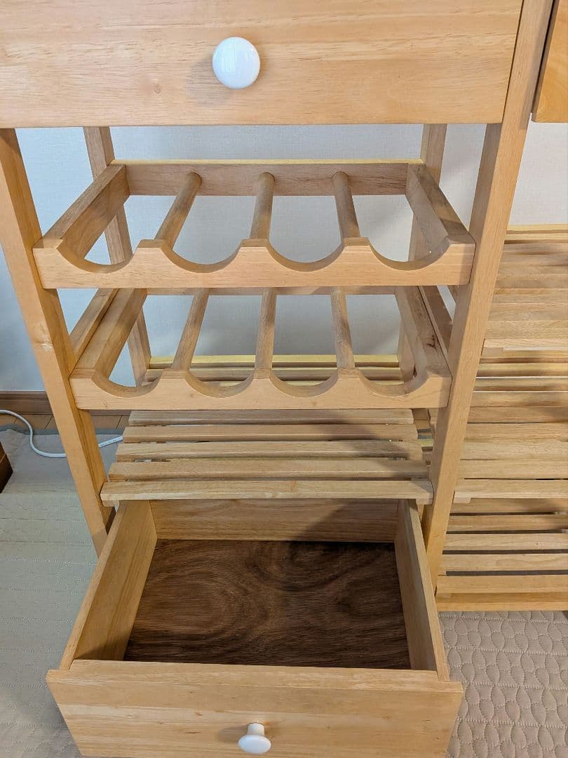 a*e様 キャトルセゾン ワゴン　キッチンカウンター　ワインラック　棚　キッチン