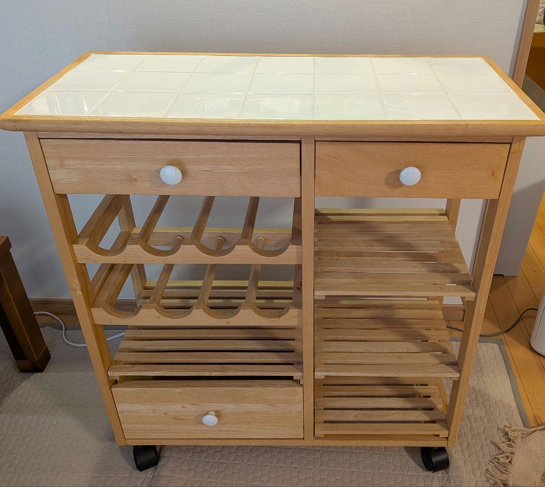 a*e様 キャトルセゾン ワゴン　キッチンカウンター　ワインラック　棚　キッチン