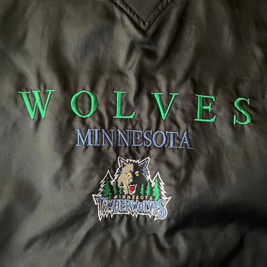 90's NBA Minnesota Timberwolves プルオーバー