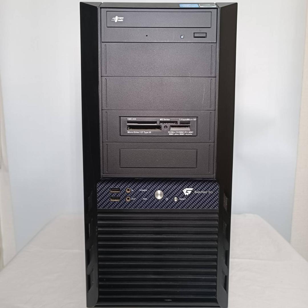 ゲーミングPC/core i7/500GB/GTXグラボ/ガレリア/オフィス搭載