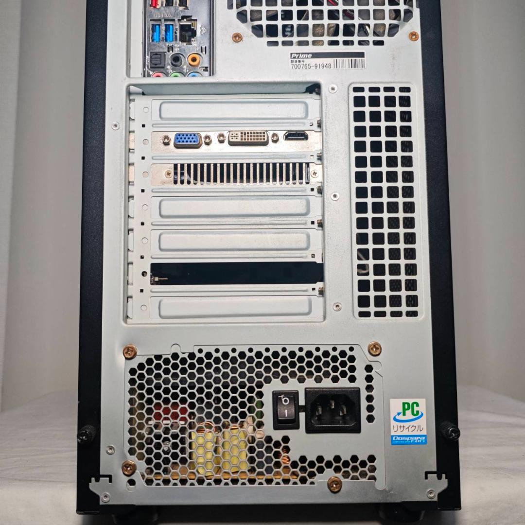 ゲーミングPC/core i7/500GB/GTXグラボ/ガレリア/オフィス搭載