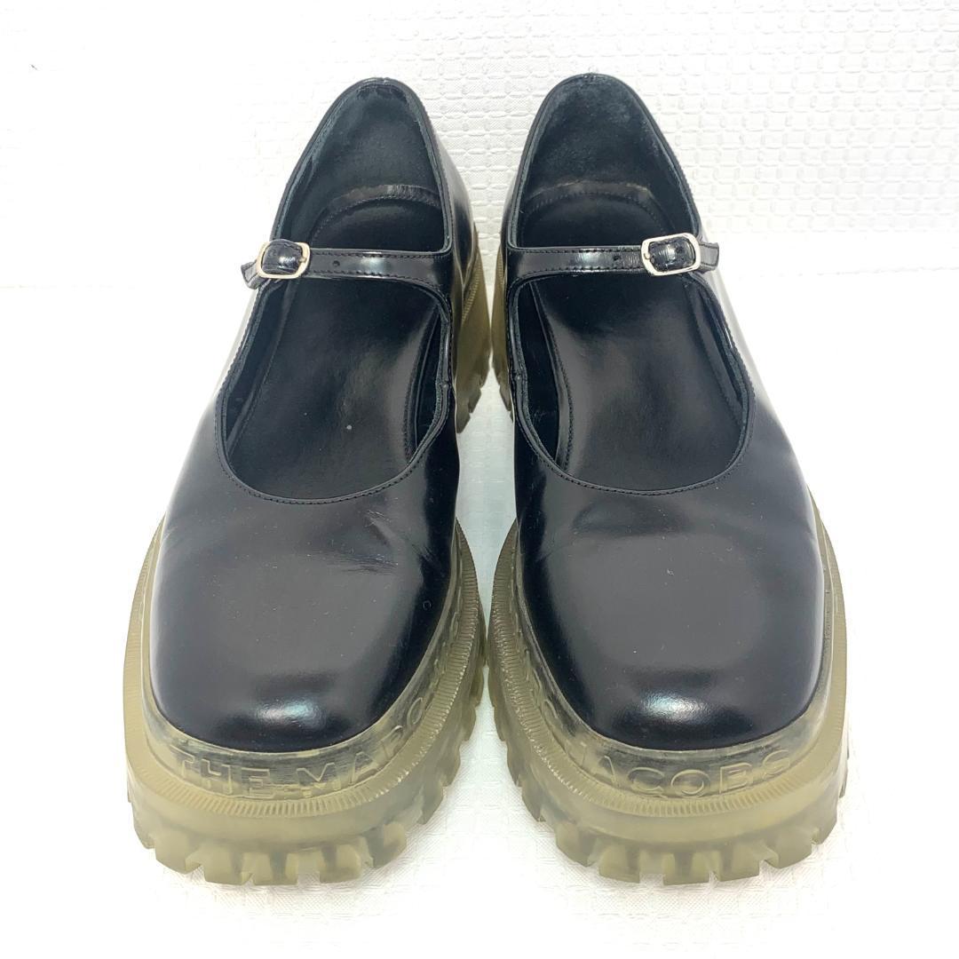 正規品✨MARC JACOBS ザ メリージェーン　スケルトン厚底ソール　37