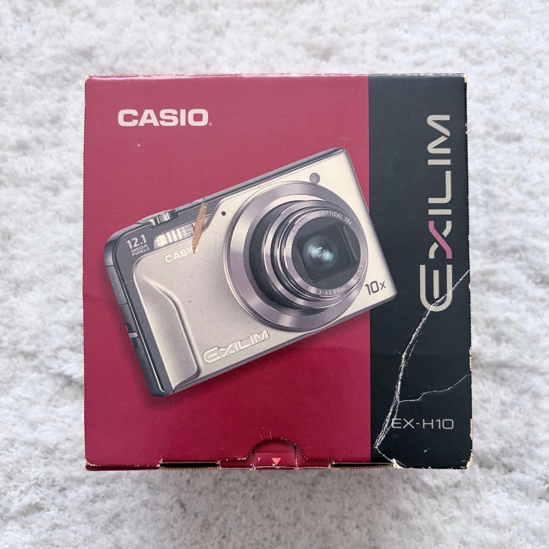美品【動作確認済】CASIO カシオ EXILIM EX-H10 レトロコンデジ