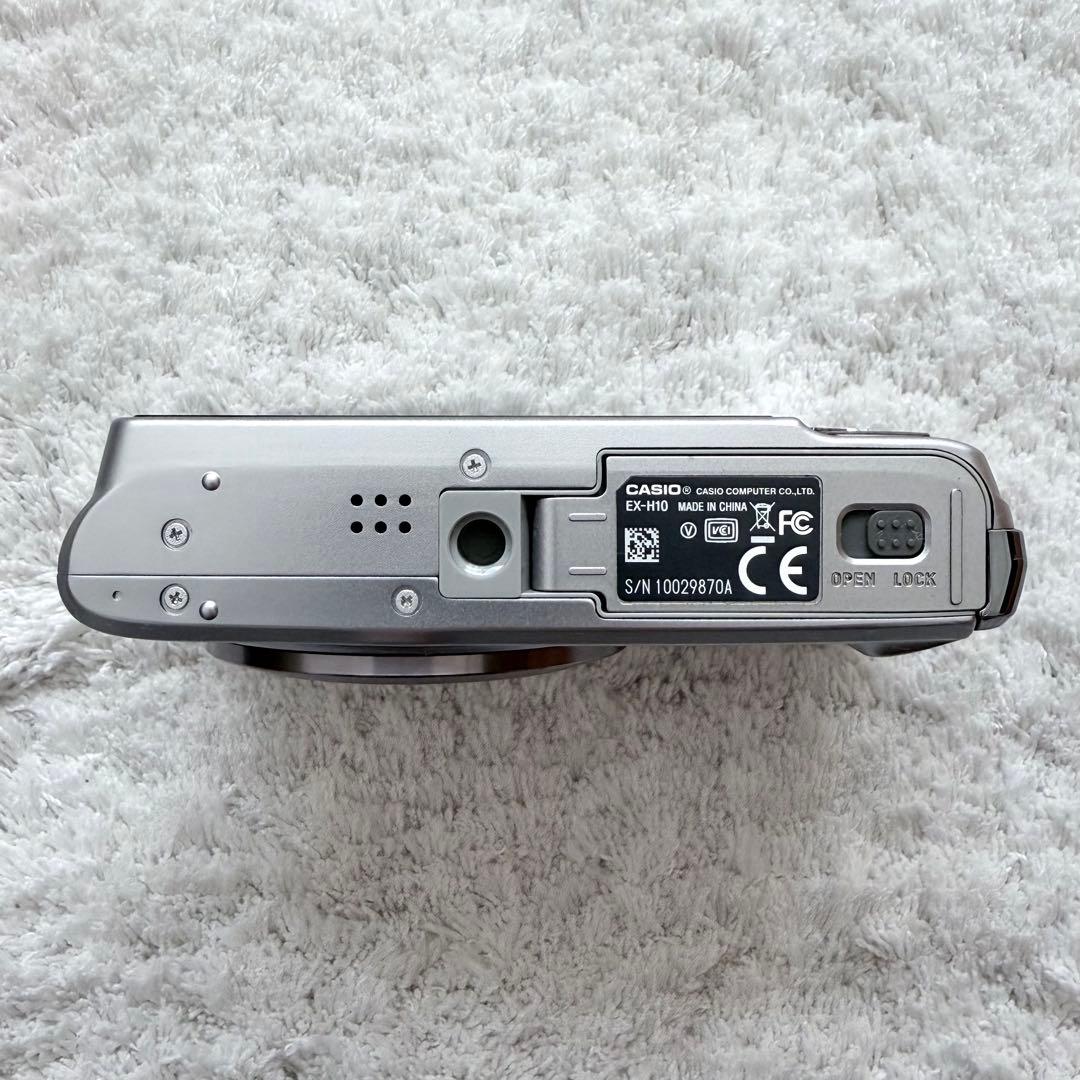 美品【動作確認済】CASIO カシオ EXILIM EX-H10 レトロコンデジ