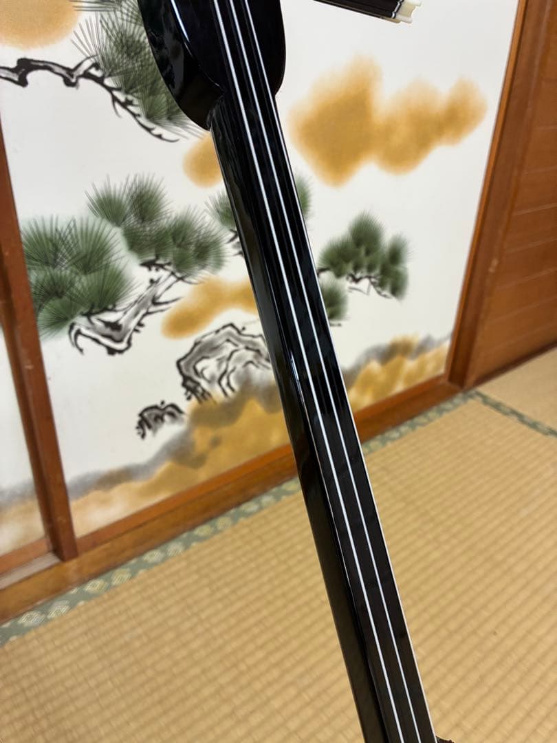 沖縄三線！貴重！知念大工型！本蛇皮！本張り！【一枚張り】⑤⑨