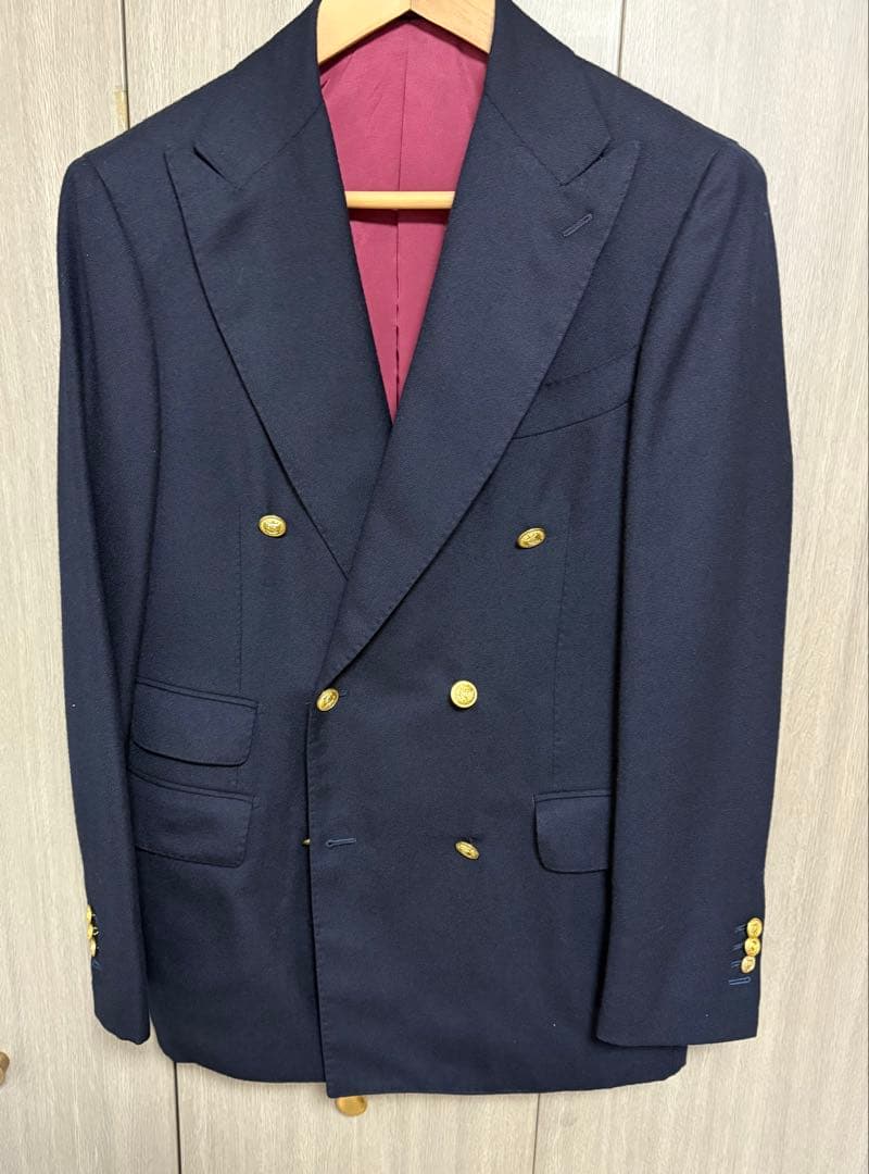 BEAMSF オリジナル ダブルブレストブレザー