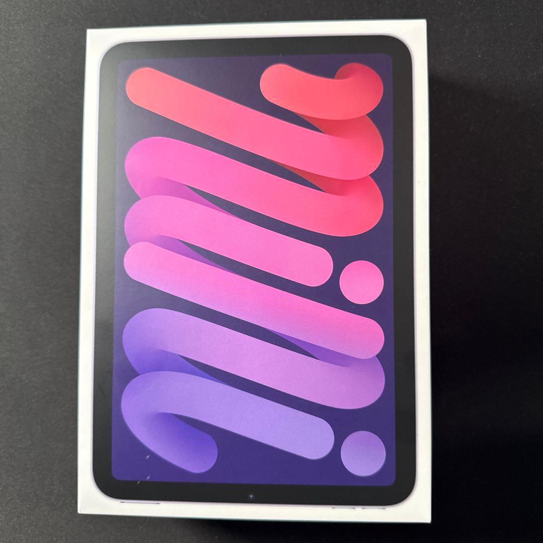 【美品】iPad mini 6 紫 256GB Wi‑Fi ＋純正Folio