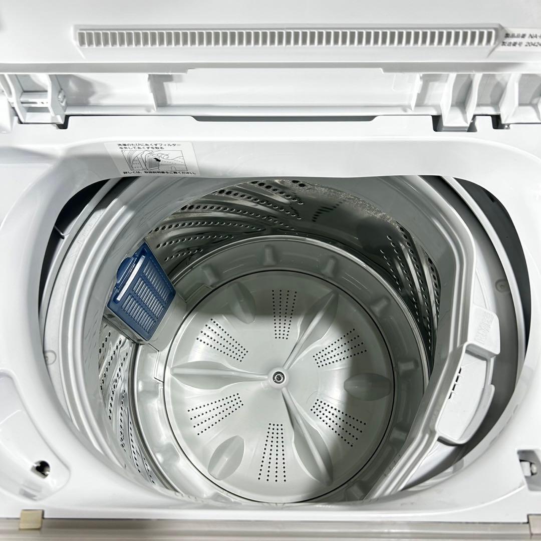 Panasonic 洗濯機 5kg 2020年製 高年式 家電 単身 d4985
