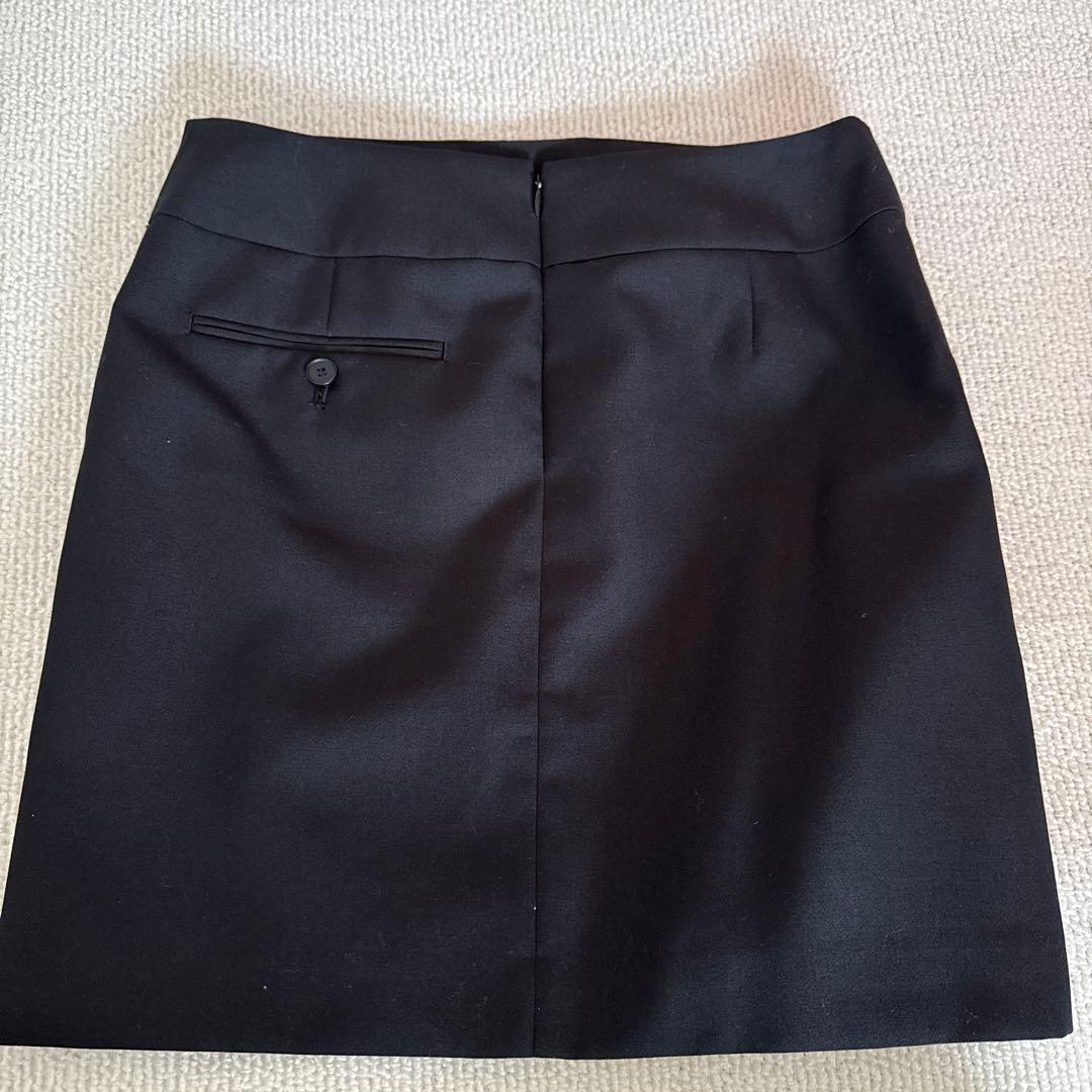 ユナイテッドアローズブラックタイトスカート ミニ丈