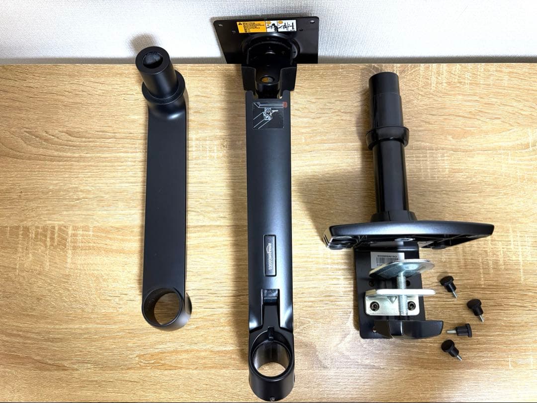 Amazon Basics モニターアーム ブラック