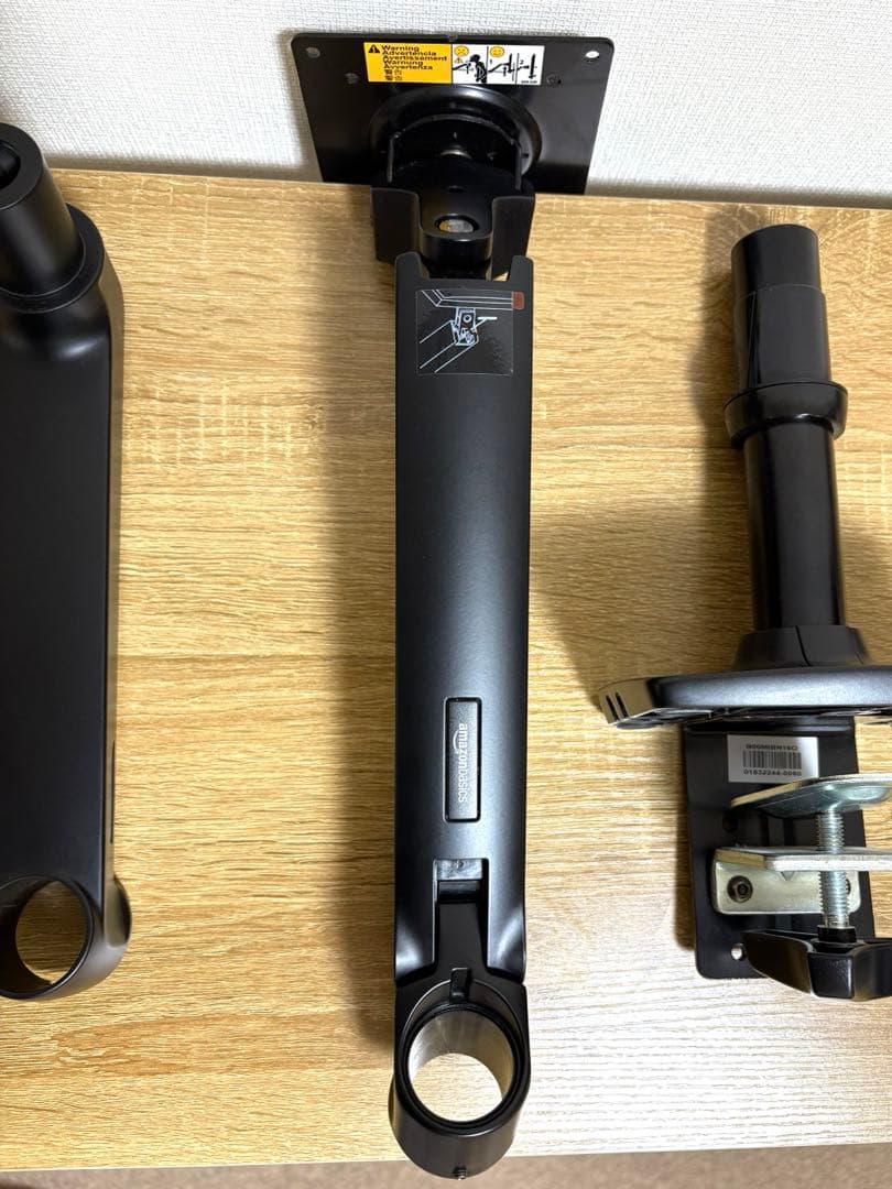 Amazon Basics モニターアーム ブラック