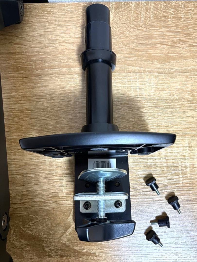 Amazon Basics モニターアーム ブラック