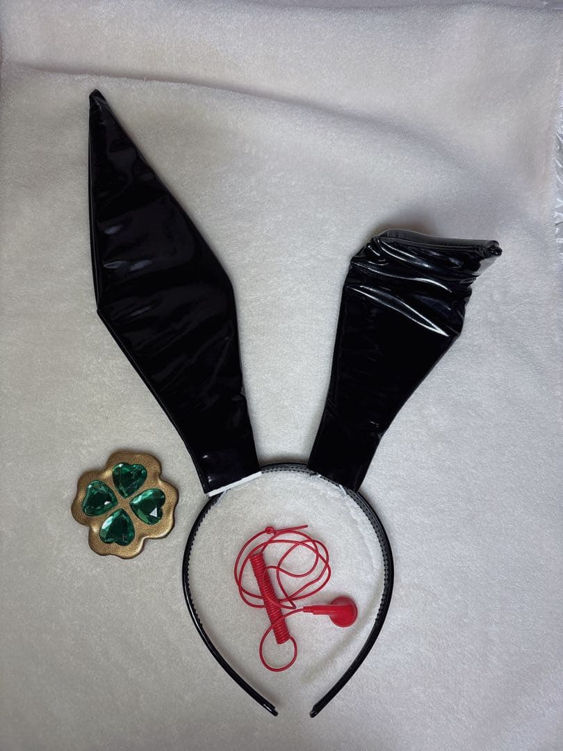 勝利の女神:NIKKE エード:エージェントバニー コスプレ衣装＋ウィッグ