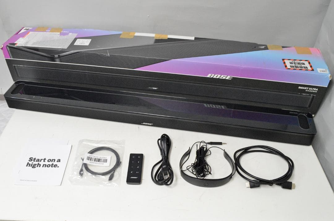 美品！ BOSE Smart Ultra Soundbar 元箱、リモコン付