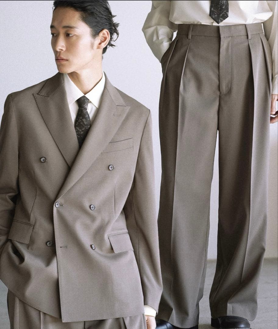 スーツ HIGH TWIST PE DOUBLE SUIT