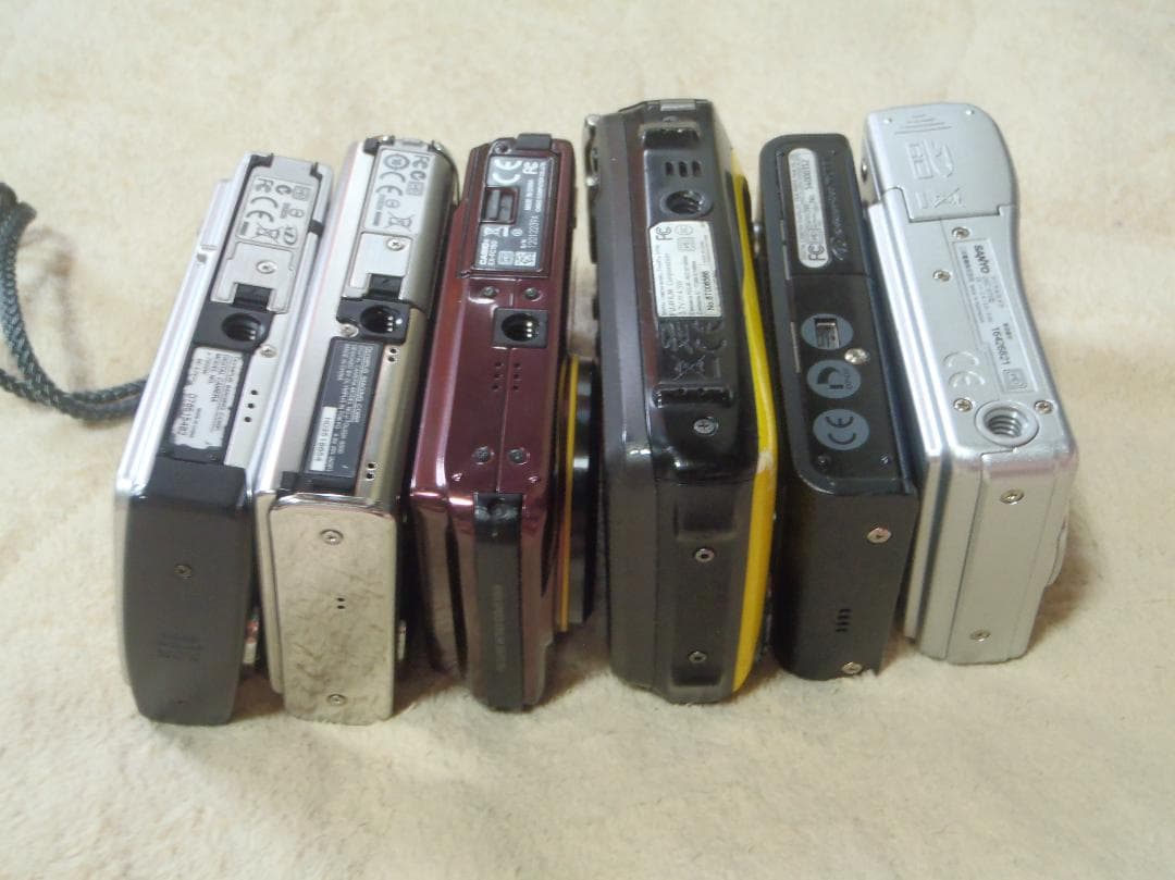 ⭕️ばら売り可♥️動作品 XP90など❤️６台セット❤️スマホ転送★乾電池式など