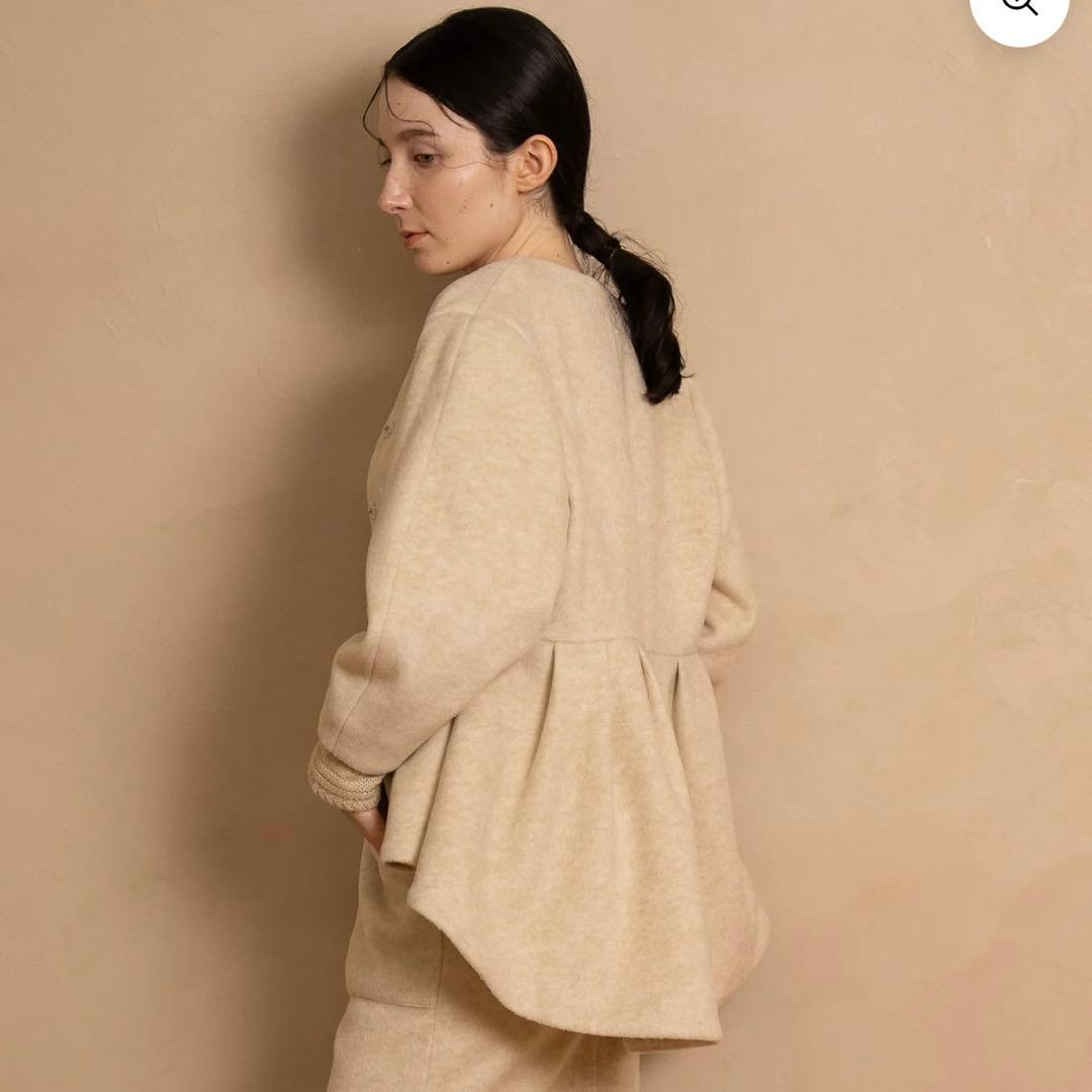 euw layered knit jacket アウター ジャケット