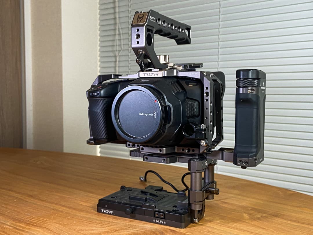 BMPCC6K （EFマウント） TILTAケージ Vマウント 他フルセット