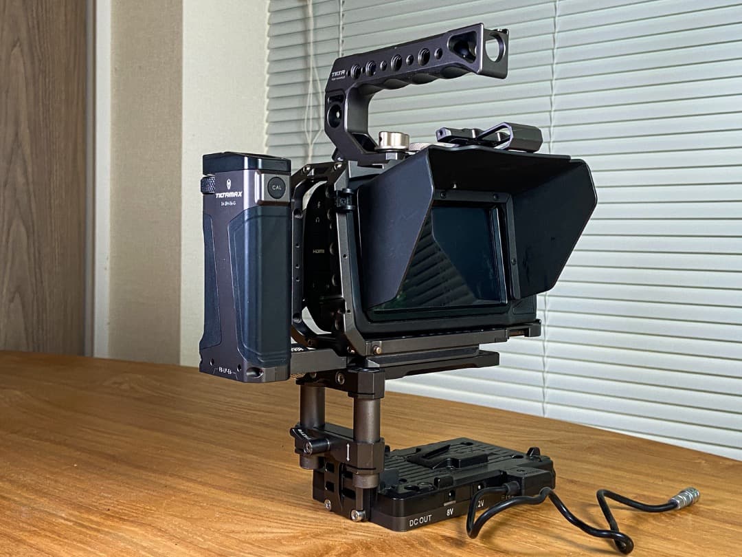 BMPCC6K （EFマウント） TILTAケージ Vマウント 他フルセット