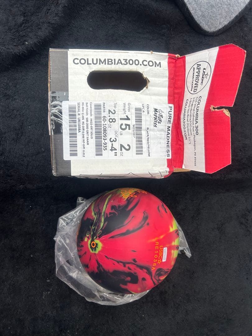 Columbia 300 Pure Madness 15P2OZ 新品未使用