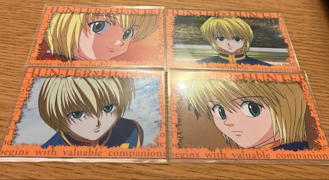 激レア　HUNTER×HUNTER クラピカ　旧アニメ スクラッチカード 非売品