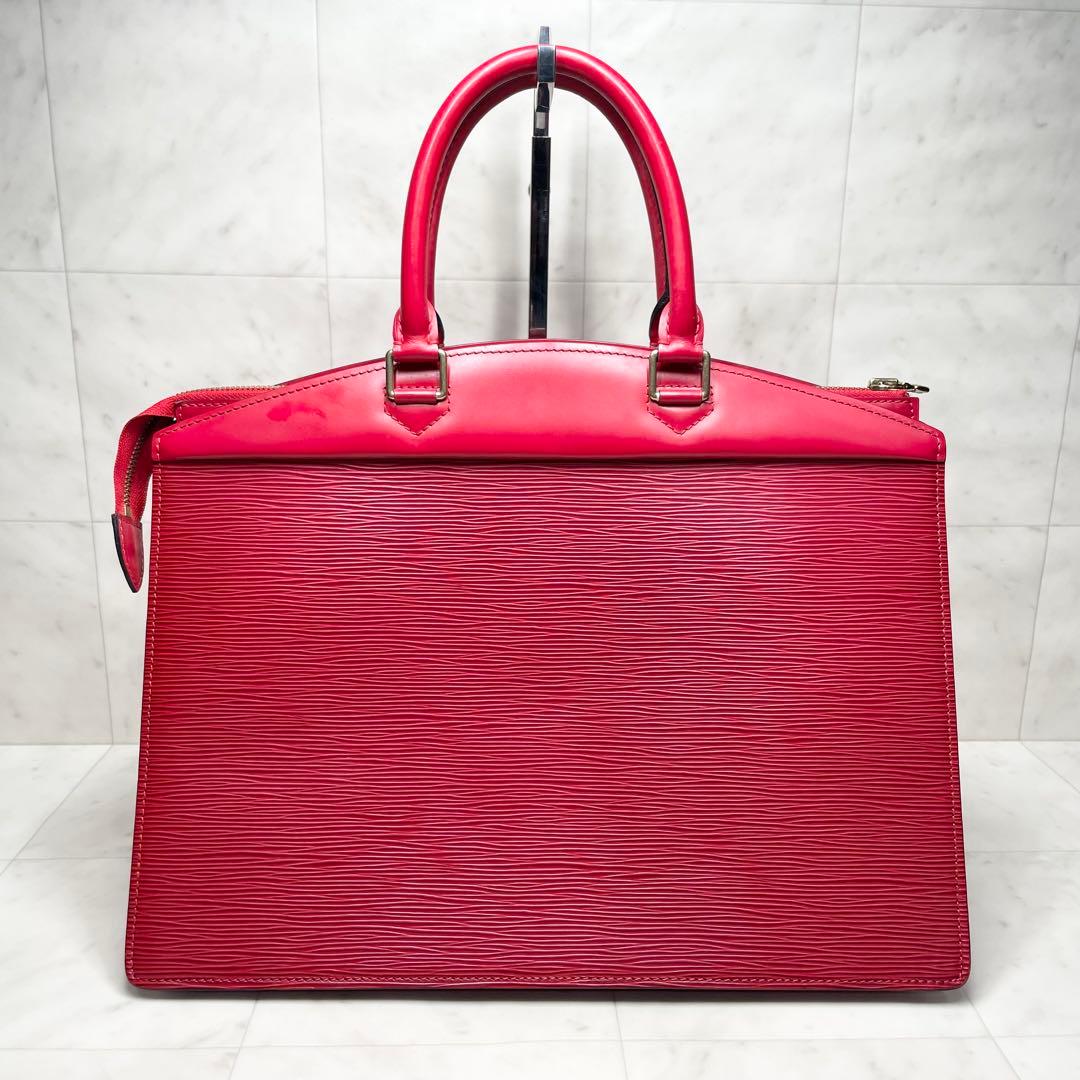 ルイヴィトン　リヴィエラ　エピ　ビジネスバッグ　ハンドバッグ　外側美品　LV