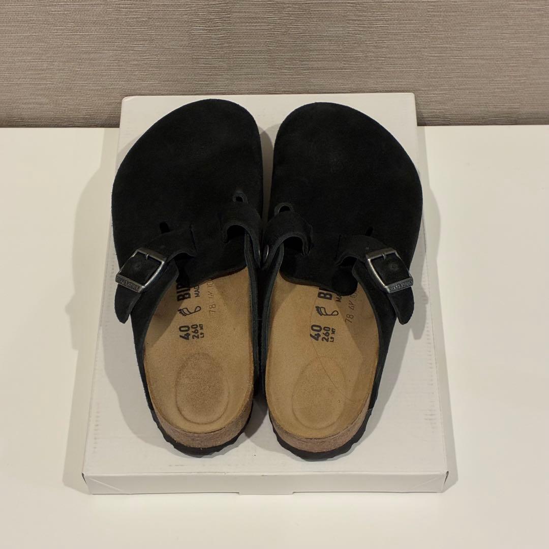 BIRKENSTOCK BOSTON Black レギュラー