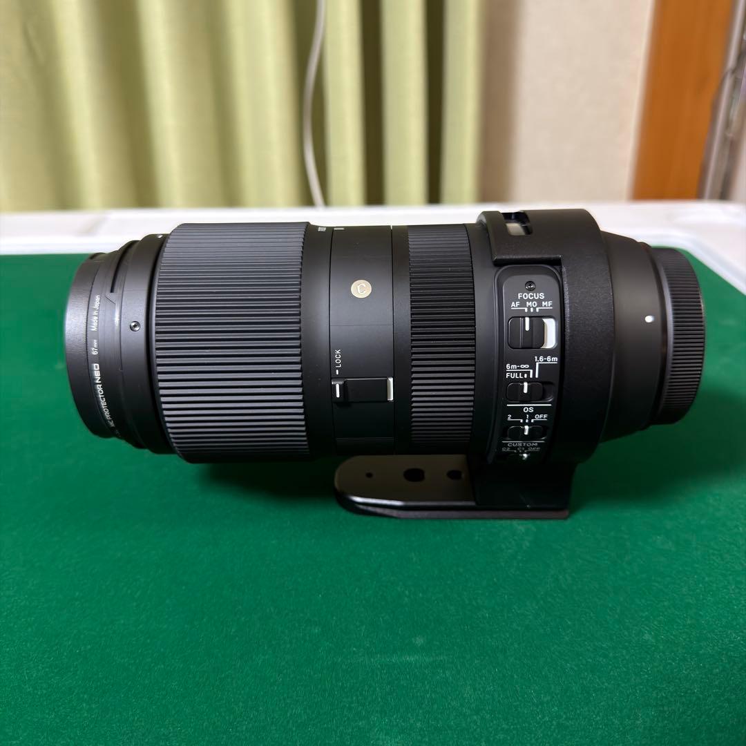 SIGMA100-400mm F5-6.3DGズームレンズ キャノンEFマウント