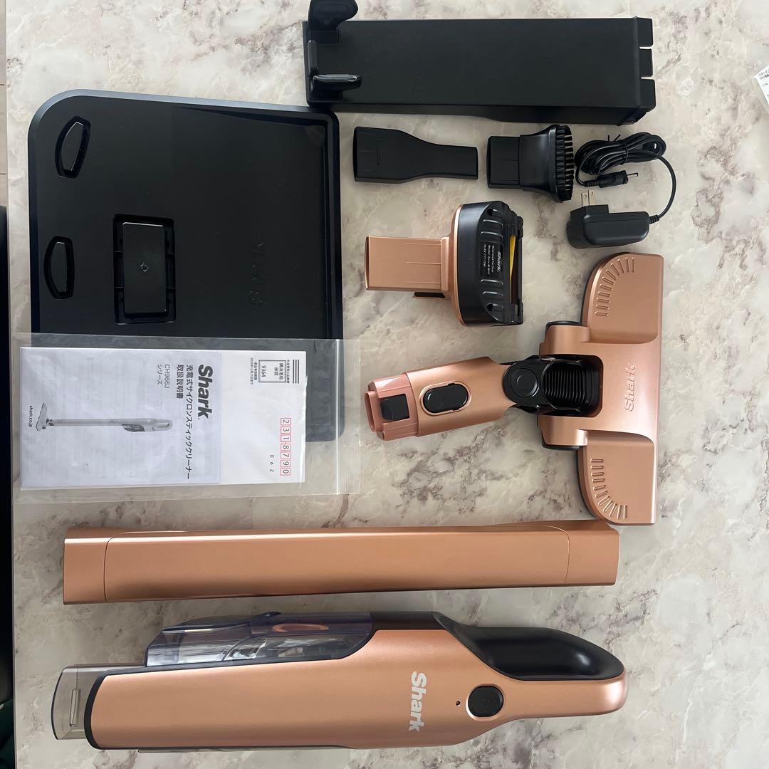 さ*お様 Shark スティッククリーナー CH966JLC-14 ライトコーラ