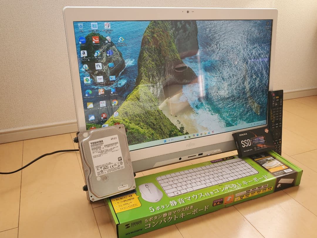 FMV FHシリーズ/i7-6700T/SSD512GB/16GB/DVD-S