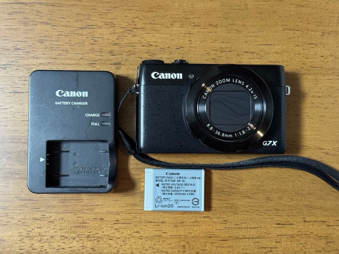キヤノン コンパクトデジタルカメラ PowerShot G7 X PSG7X