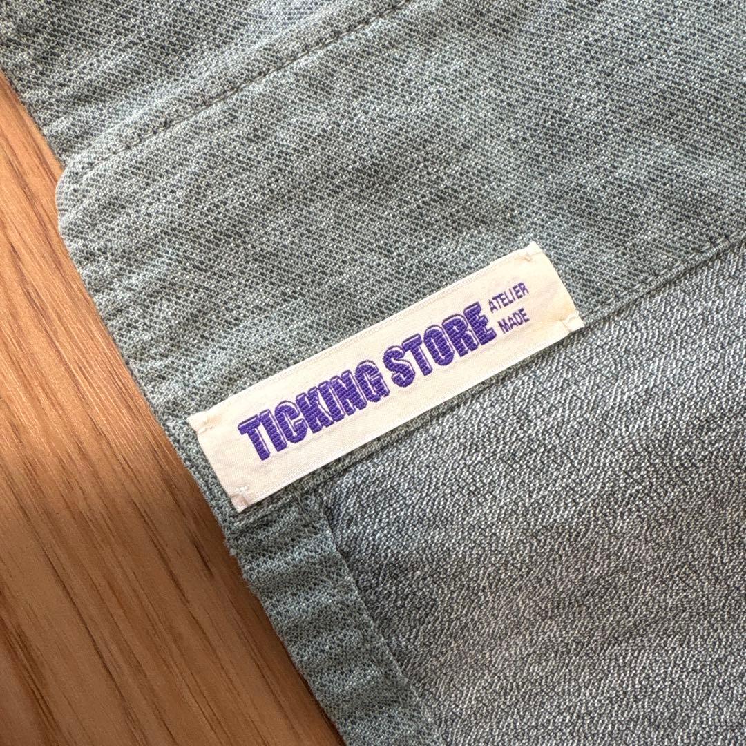 50S~60S リメイク　グリーンシャンブレーカバーオール　ユーロワーク　ドイツ