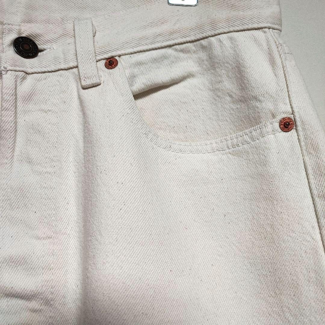 USA製 LEVI’S 501 生成 ホワイト 白系 W33 80s 90s