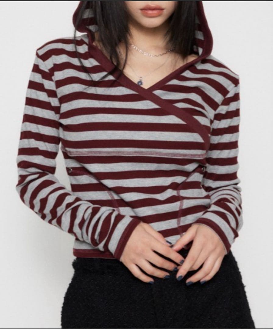 LAGUAGEM FRONT CROSS BORDER フーディ