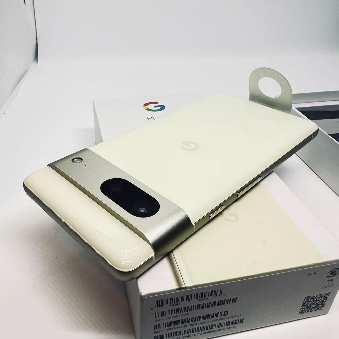【未使用 交換品】 Google Pixel 7 レモングラス 本体 付属品