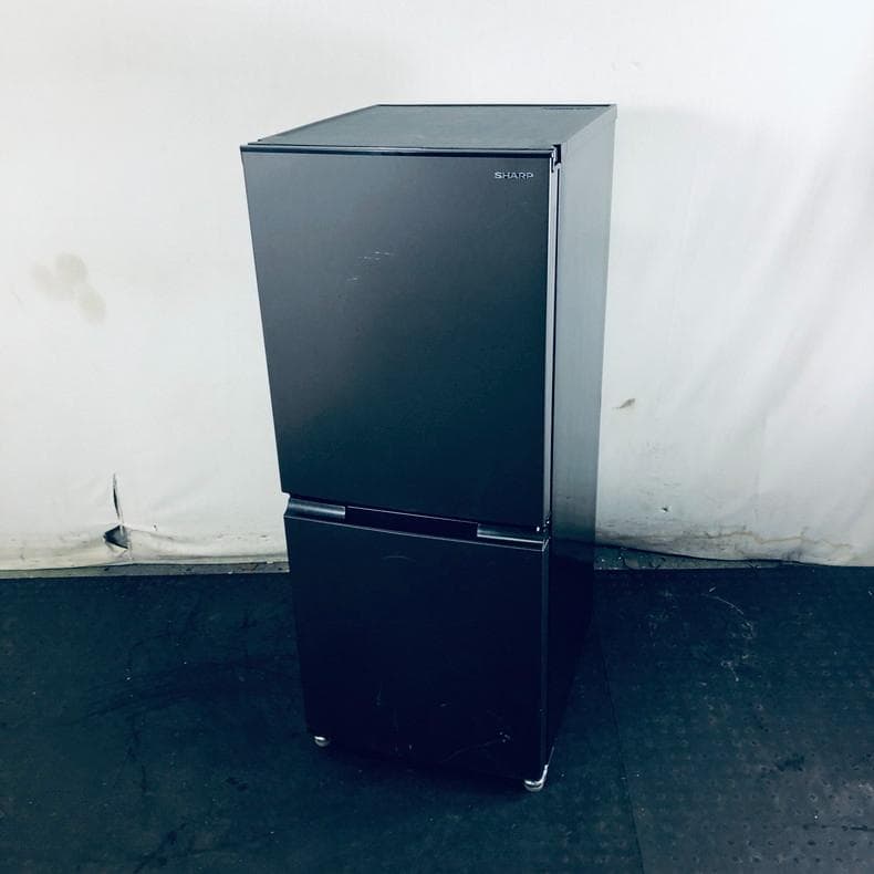 ★送料・設置無料★ 中古 2ドア冷蔵庫 シャープ (No.4464)