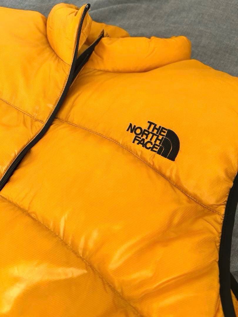 THE NORTH FACE イエロー ダウンベスト